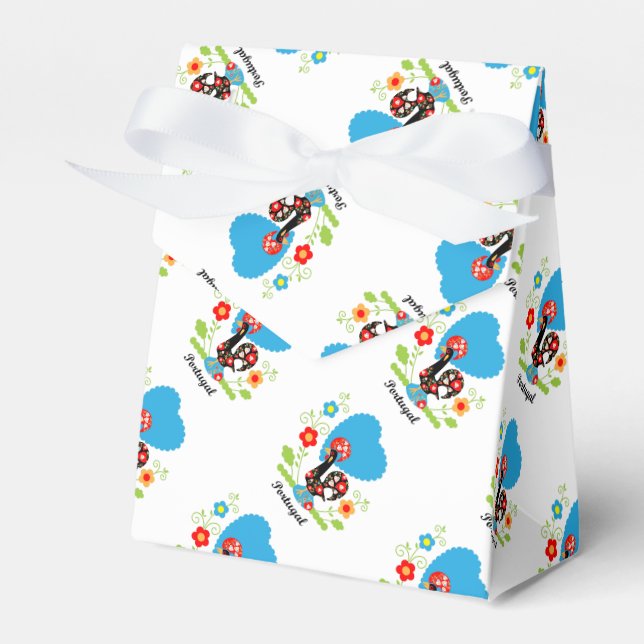 The Portuguese Rooster Favour Box (Front Side)
