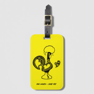 The Portuguese Rooster Good Trip - Boa Viagem Luggage Tag