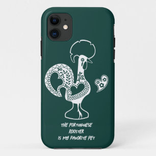The Portuguese Rooster is my favourite pet Case-Mate iPhone Case