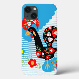 The Portuguese Rooster of Barcelos  iPhone 13 Case