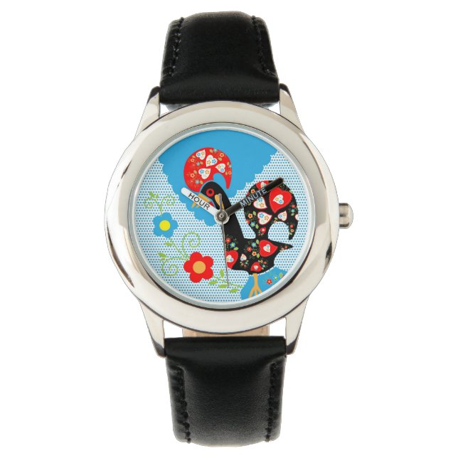 The Portuguese Rooster of Barcelos Watch (Front)