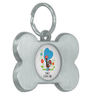 The Portuguese Rooster Pet ID Tag