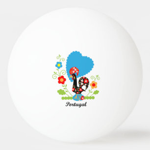 The Portuguese Rooster Ping Pong Ball