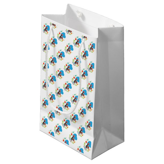 The Portuguese Rooster Small Gift Bag (Front Angled)