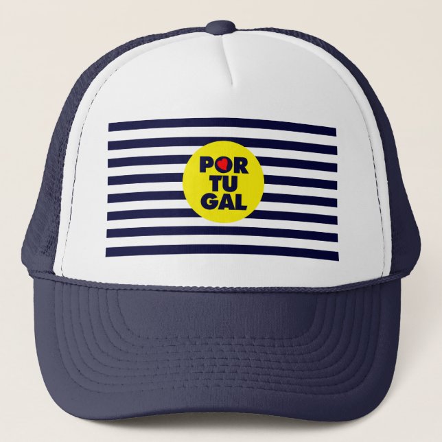The Portuguese sunshine Trucker Hat (Front)