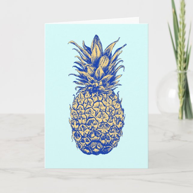 The Posh Pineapple - Thank You Card (Front)