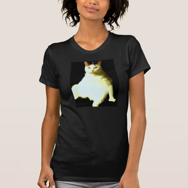 The Posing Cat T-Shirt (Front)