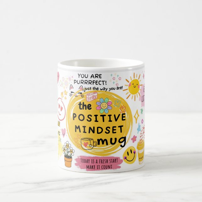 The Positive Mindset Coffee Mug (Center)