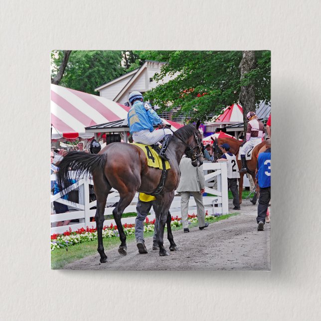 The Post Parade 15 Cm Square Badge (Front)