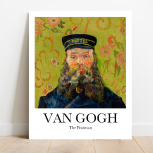 The Postman by Vincent van Gogh Poster
