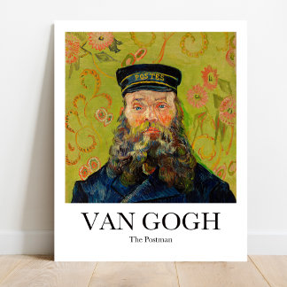 The Postman by Vincent van Gogh Poster