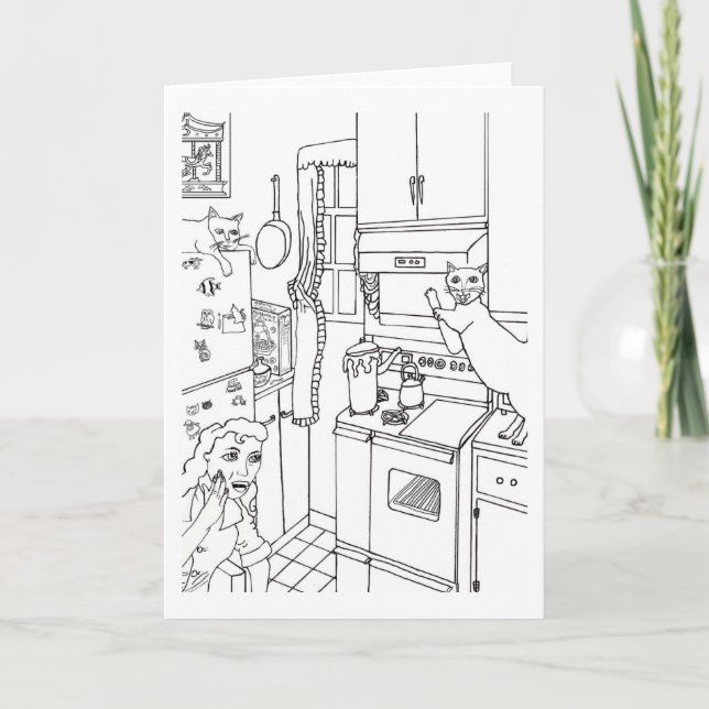 The Pot Boils Over Card (Front)