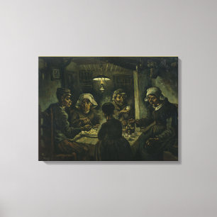 The Potato Eaters by Vincent Van Gogh Canvas Print