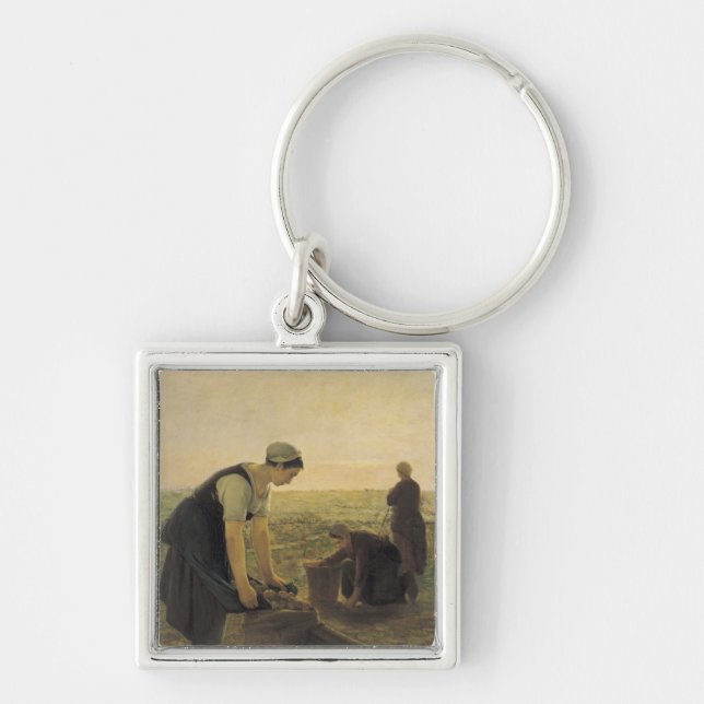 The Potato Harvest Key Ring (Front)