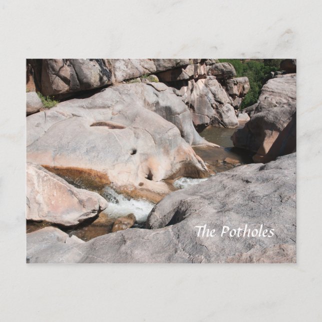 The Potholes Postcard (Front)