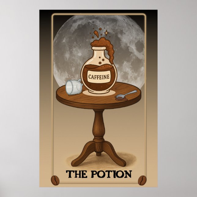 The Potion Tarot Card Poster (Front)