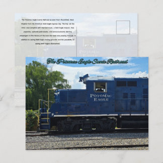 The Potomac Eagle Scenic Railroad Postcard