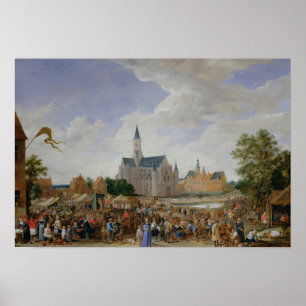The Potters' Fair at Ghent Poster