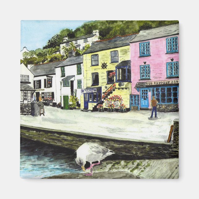 'The Pottery Shop' Magnet (Front)