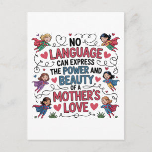 The Power And Beauty Of A Mother’s Love Postcard
