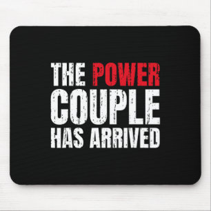 The Power Couple Has Arrived Valentine´s Day Love Mouse Pad