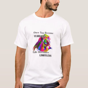 The Power of a Fearless Lion T-shirt