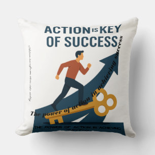 The Power of Action in Achieving Success Cushion