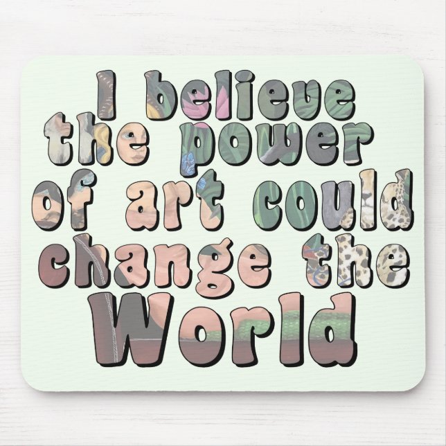 The Power of Art | Mouse Pad (Front)