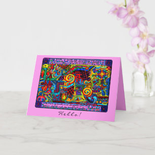 The Power of Faith La Fuerza de la Fe Hello Card