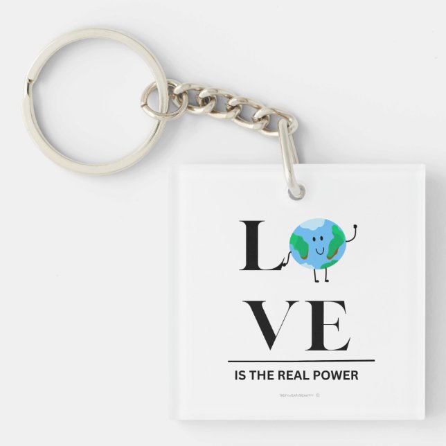 The Power of Love Keychain (Front)