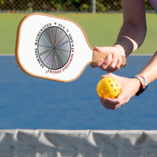 The power of mathematics  pickleball paddle