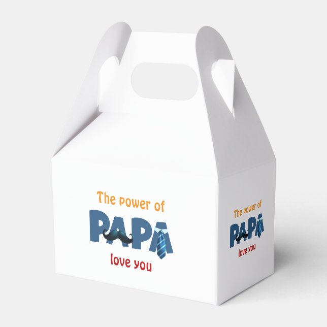 The power of papa  favour box (Front Side)
