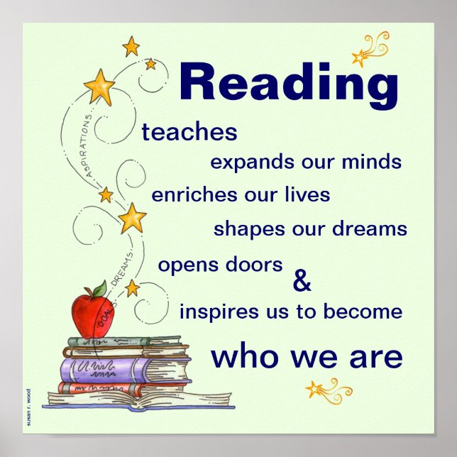 The Power of Reading Poster (Front)