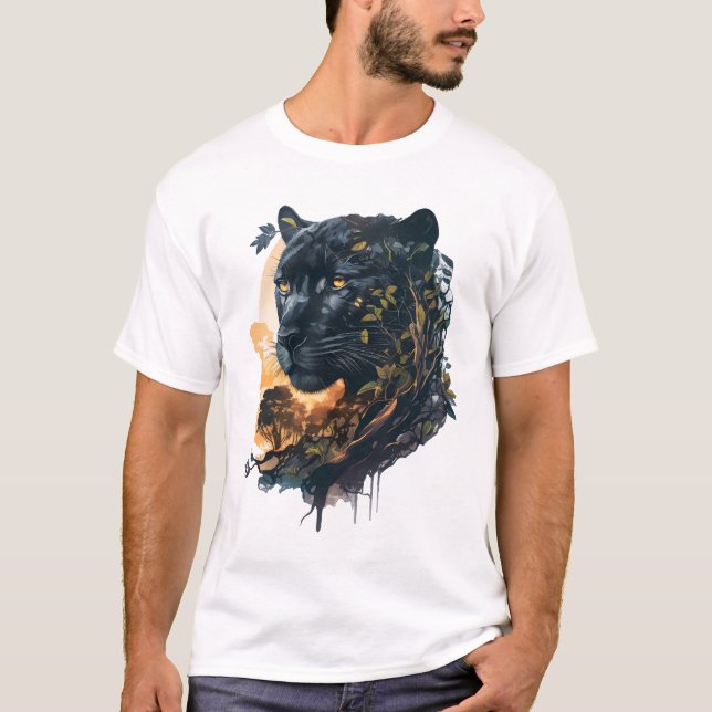 The power of the black panther T-Shirt (Front)
