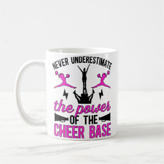 The Power Of The Cheer Base Cheerleading Base Coffee Mug