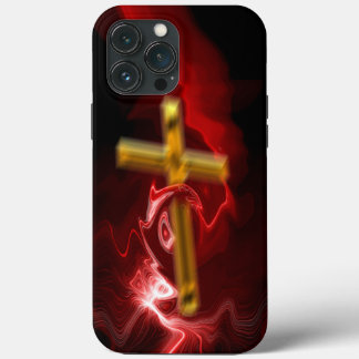 The Power of the Christian Cross on your phone. iPhone 13 Pro Max Case