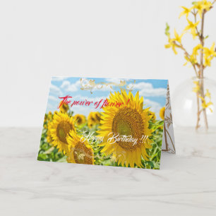 The Power of the Flower Card