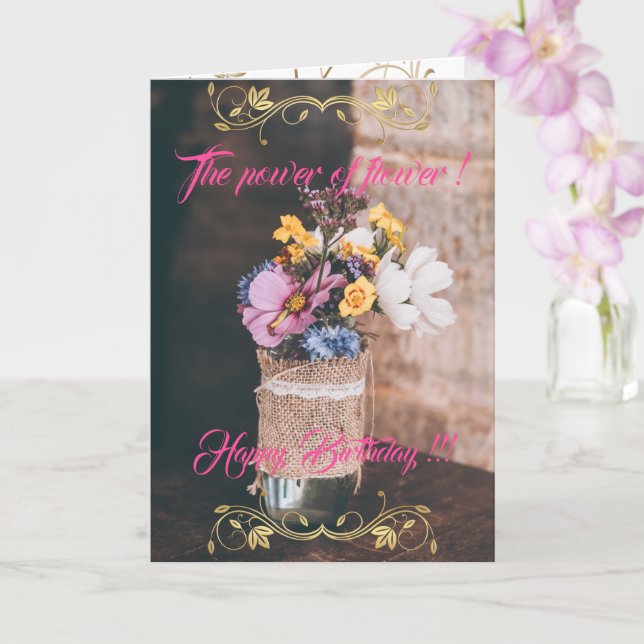 The Power of the Flower Card (Orchid)