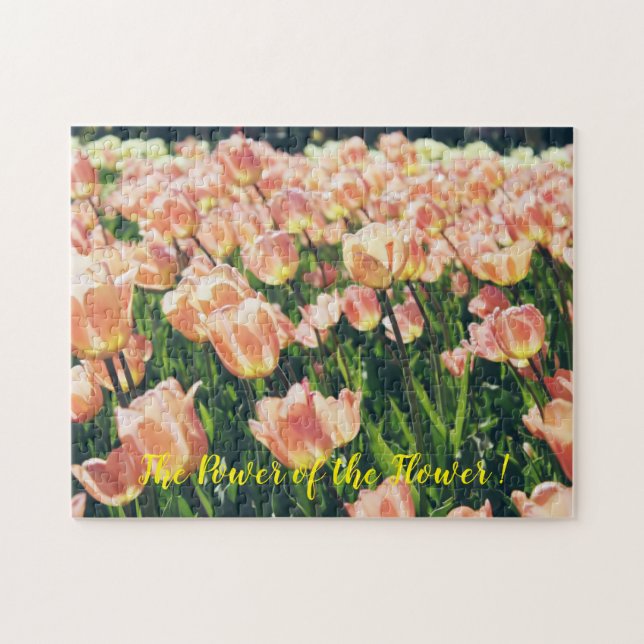 The Power of the Flower Jigsaw Puzzle (Horizontal)