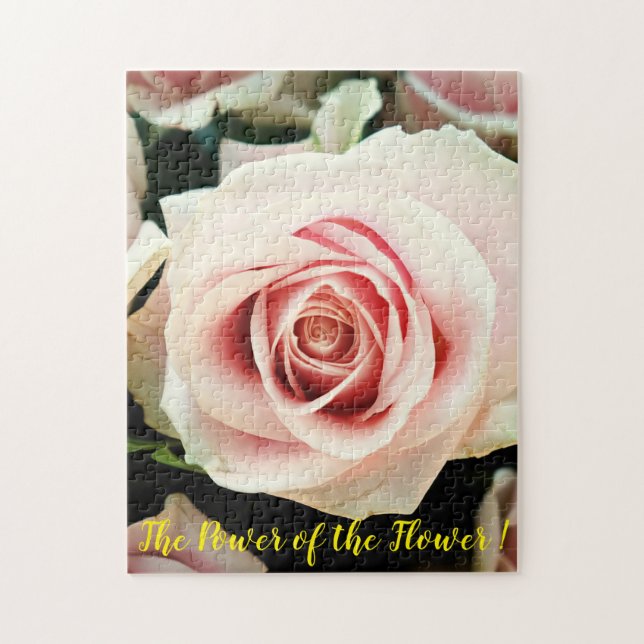 The Power of the Flower Jigsaw Puzzle (Vertical)