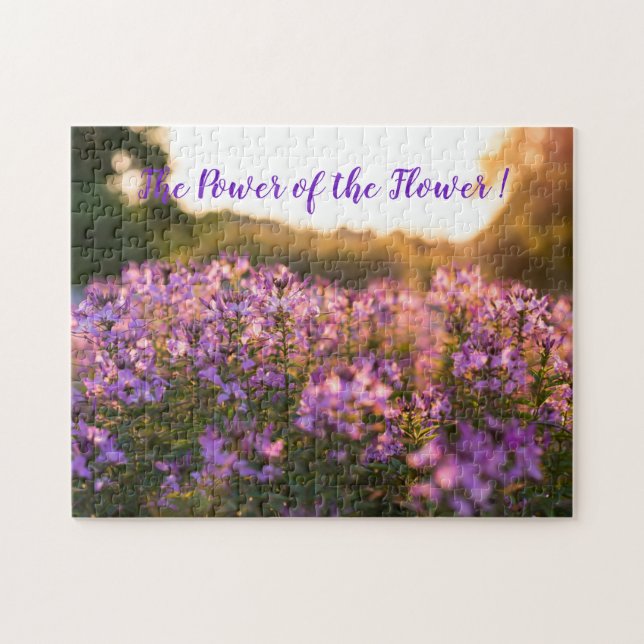 The Power of the Flower Jigsaw Puzzle (Horizontal)