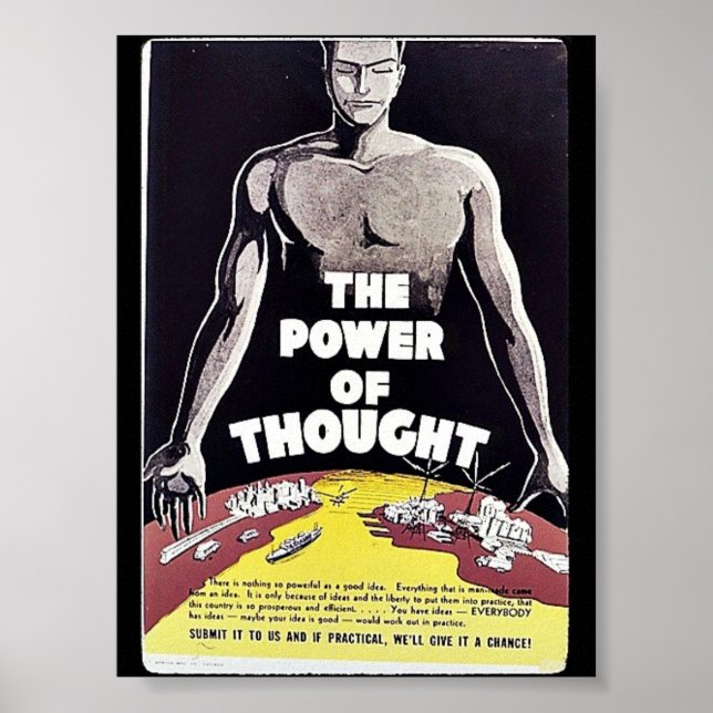 The Power Of Thought Poster (Front)
