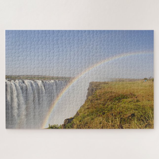 The Power of Victoria Falls Jigsaw Puzzle (Horizontal)