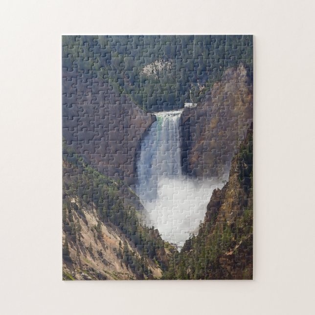 The Power Of Yellowstone Jigsaw Puzzle (Vertical)