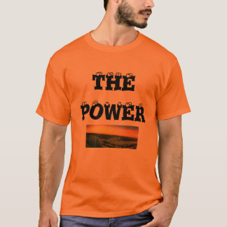 The power T-shirt printed design Best stylish