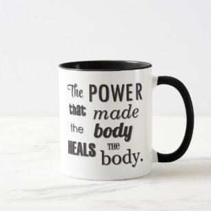 The Power That Made The Body Chiropractic Mug