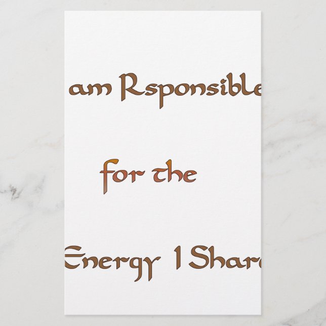 The Power Within: Energy Matters (Front)