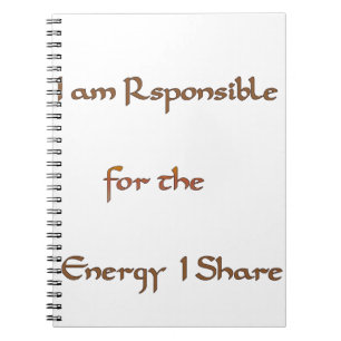 The Power Within: Energy Matters Spiral Notebook