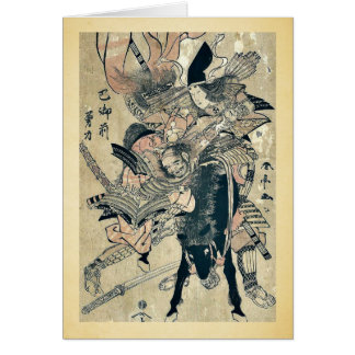 The powerful Tomoe Gozen by Katsukawa, Shuntei Uki