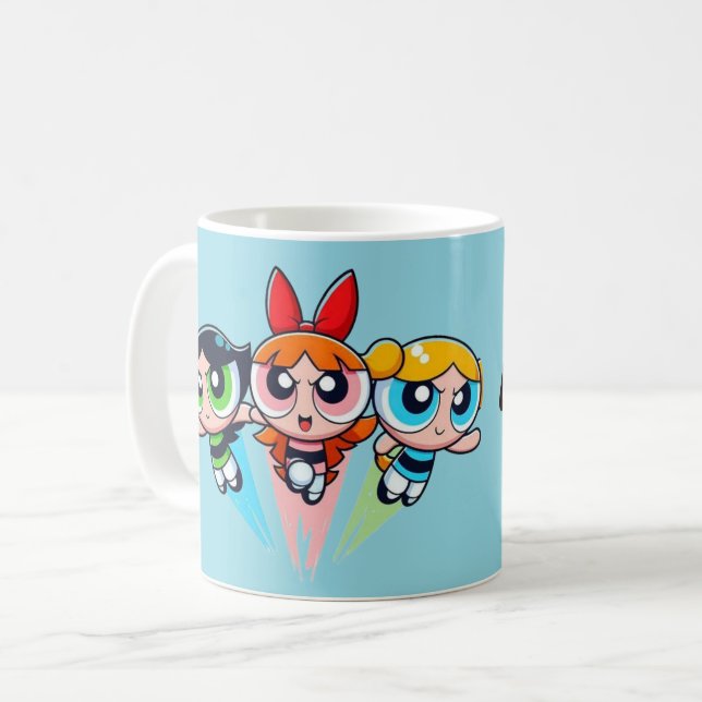 the powerpuff mug (Front Left)